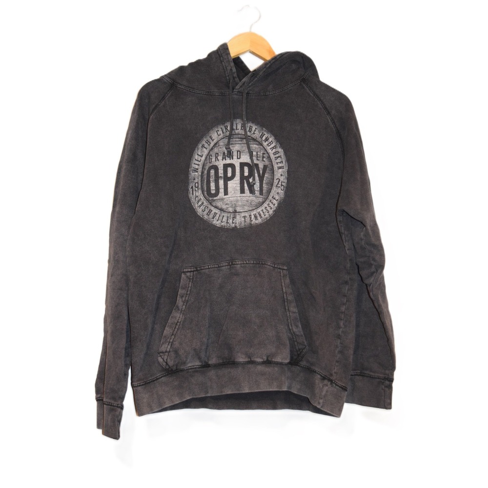Grand Ole Opry Nashville Tennessee Graphic Pullover Hoodie Unisex Medium Country